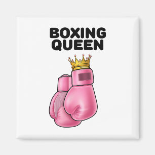 Aimant Boxe Queen Femen Boxing Girls Boxer Boxer 1