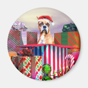 Aimant Boxer Noël Surprise