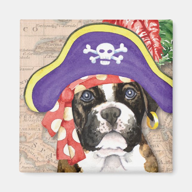 Aimant Boxer Pirate (Devant)