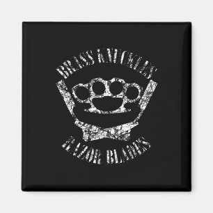 Aimant Br Knuckles Et Lames Razor - Boxe Et Barbier T
