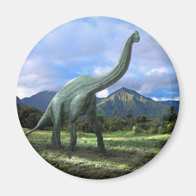 Aimant Brachiosaurus Dinosaure (Devant)