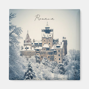 Aimant Bran Castle Romania Winter