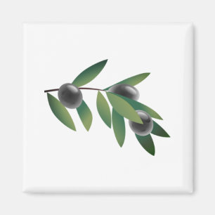 Aimant Branche d'olive