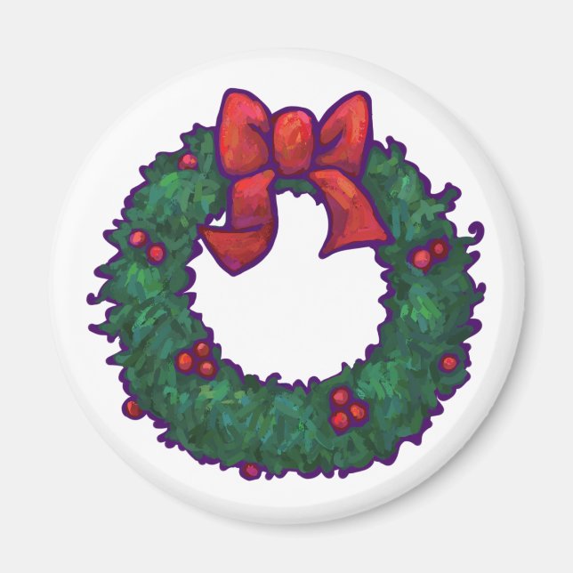 Aimant Branches de houx (Devant)