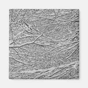 Aimant Branches de neige
