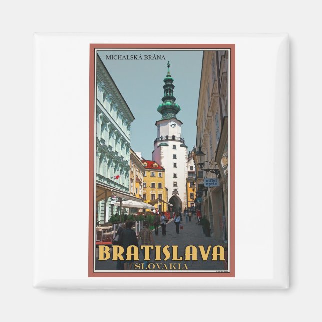 Aimant Bratislava - La tour de Michael (Devant)