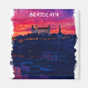 Aimant Bratislava Slovaquie Night City View