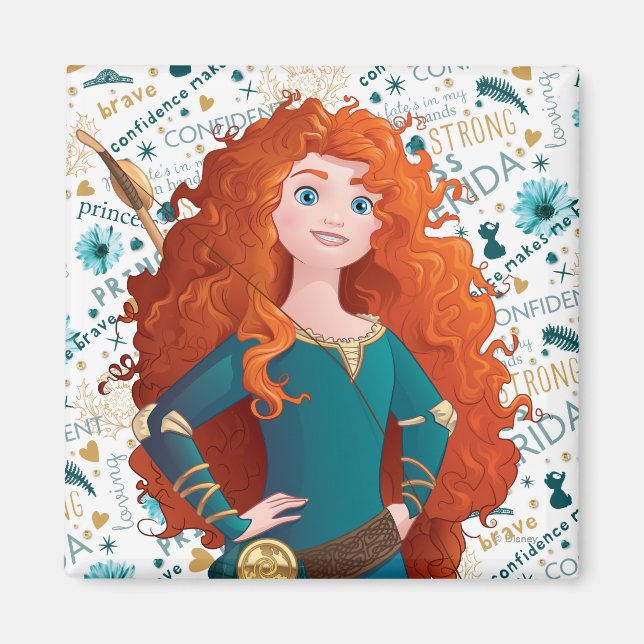 Aimant Brave Princesse (Devant)