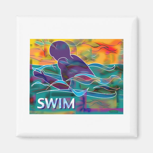 Aimant Breaststroke (Devant)