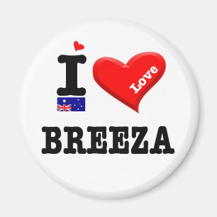 Aimant BREEZA - I Love