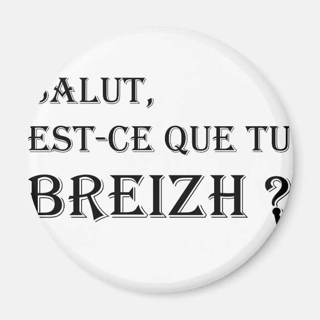 Aimant breizh (Devant)