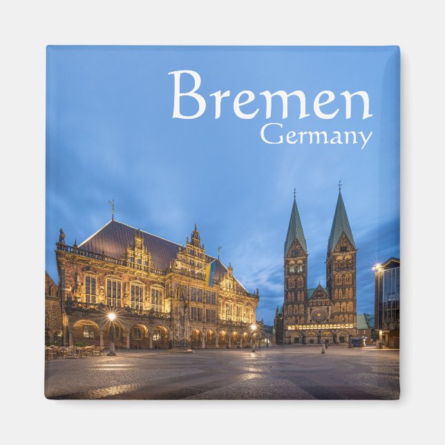 Aimant Brême Allemagne Souvenir (Devant)