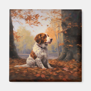 Aimant Bretagne Espagnol en automne Leaves automne Inspir