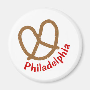 Aimant Bretzel de Philadelphie