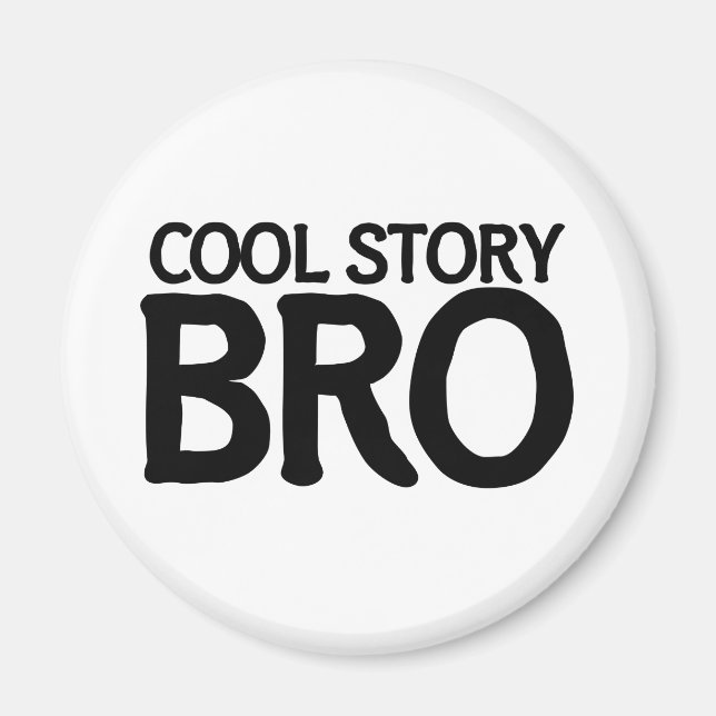 Aimant Bricolage à histoire cool (Devant)