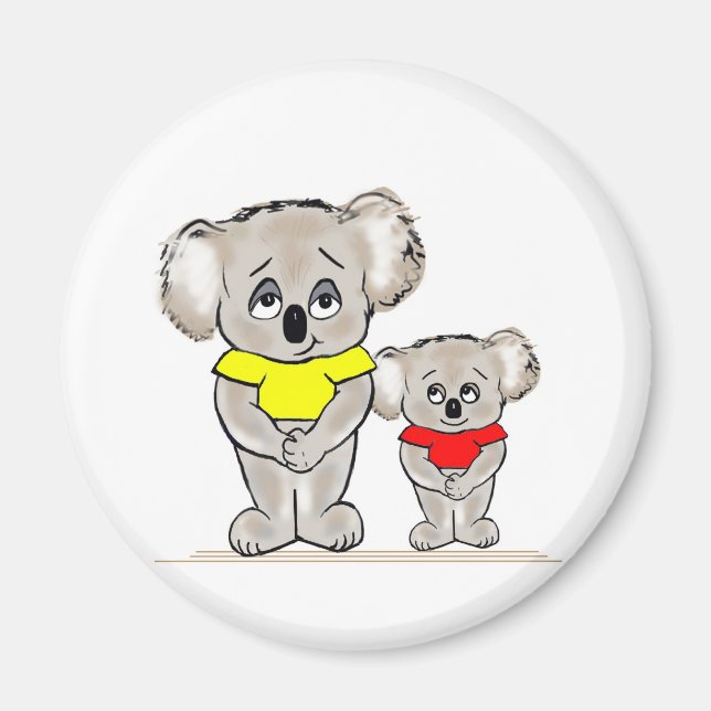 Aimant Bright Koalas (Devant)