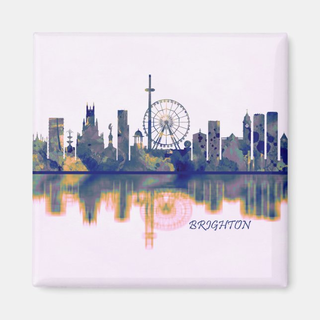 Aimant Brighton Skyline (Devant)