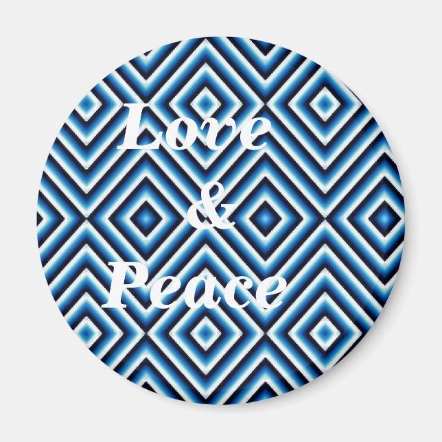 Aimant Brillant, Bleu_ (Devant)