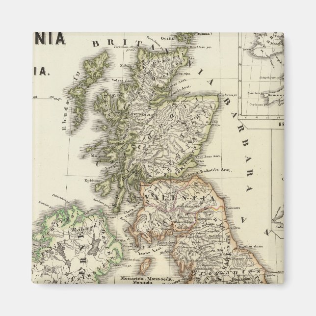 Aimant Britannia et Hibernia (Devant)