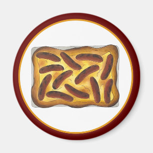 Aimant Britanniques Anglais crapaud de nourriture dans le