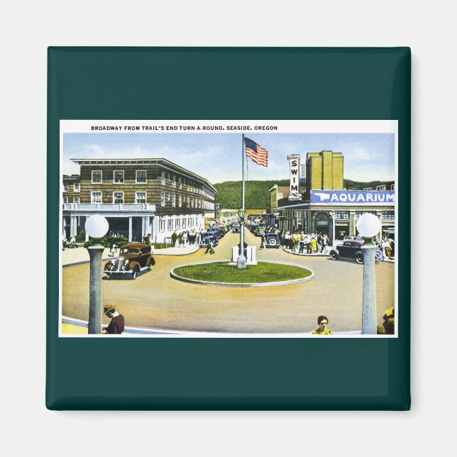 Aimant Broadway de l'extrémité de Trail à tour de rôle, e (Devant)