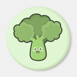 Aimant Brocoli de Kawaii