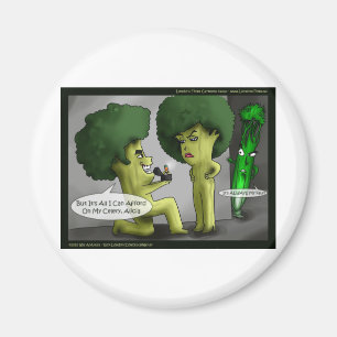 Aimant Brocolli Bride Funny Cards Tees Mugs & Gifts