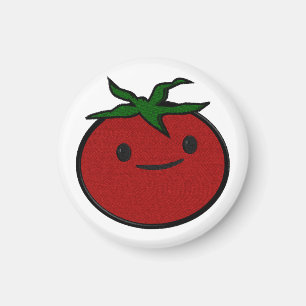 Aimant Broderie de tomates mignonnes Imprimer