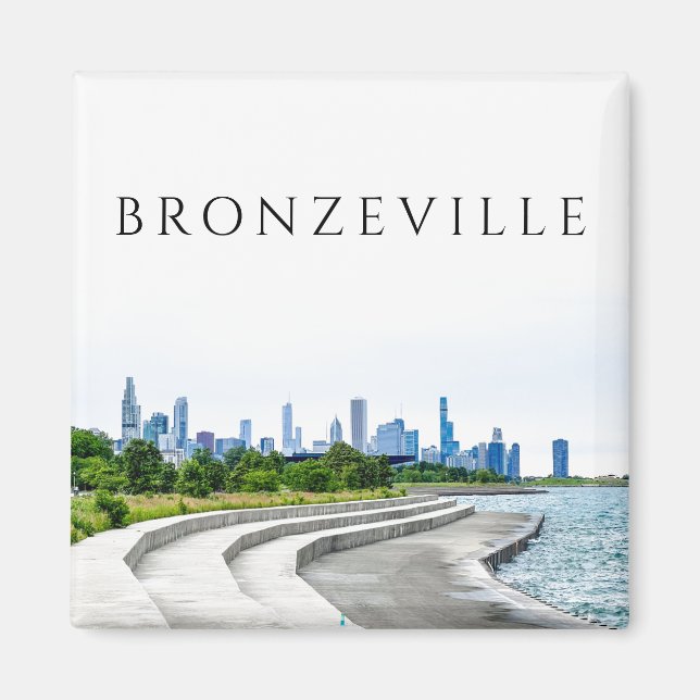 Aimant Bronzeville Chicago (Devant)