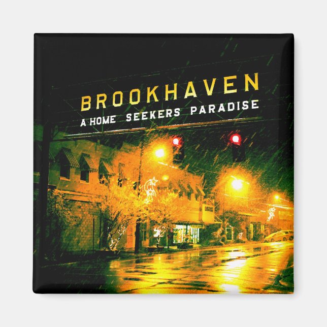 Aimant Brookhaven Mississippi (Devant)