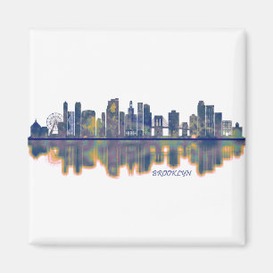 Aimant Brooklyn Skyline
