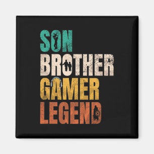 Aimant Brother Video Gamer Legend Matching Famille