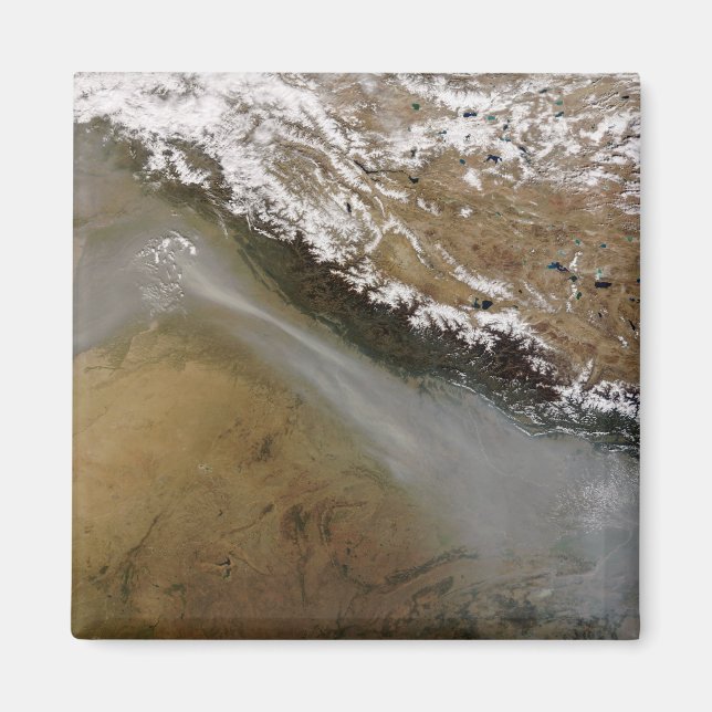 Aimant Brouillard le long des monts Himalaya (Devant)
