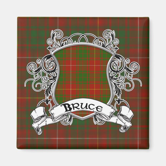 Aimant Bruce Tartan Shield (Devant)