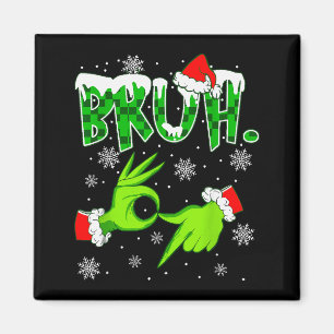Aimant Bruh 67 Six Seven 6 7 Mème Noël Drôle Gen Z S
