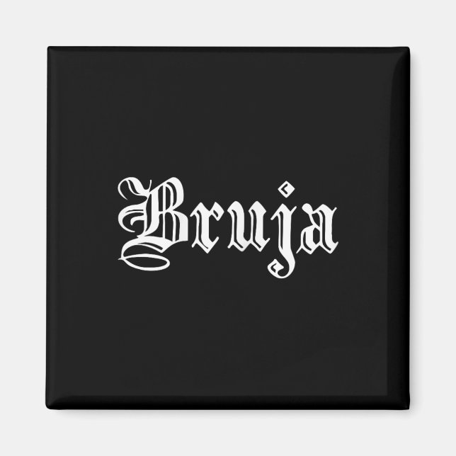 Aimant Bruja Dia de Muertos Mexicain Halloween sorcier La (Devant)