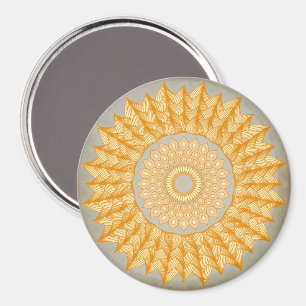Aimant Brûlage De La Ceinture De Feu Mandala