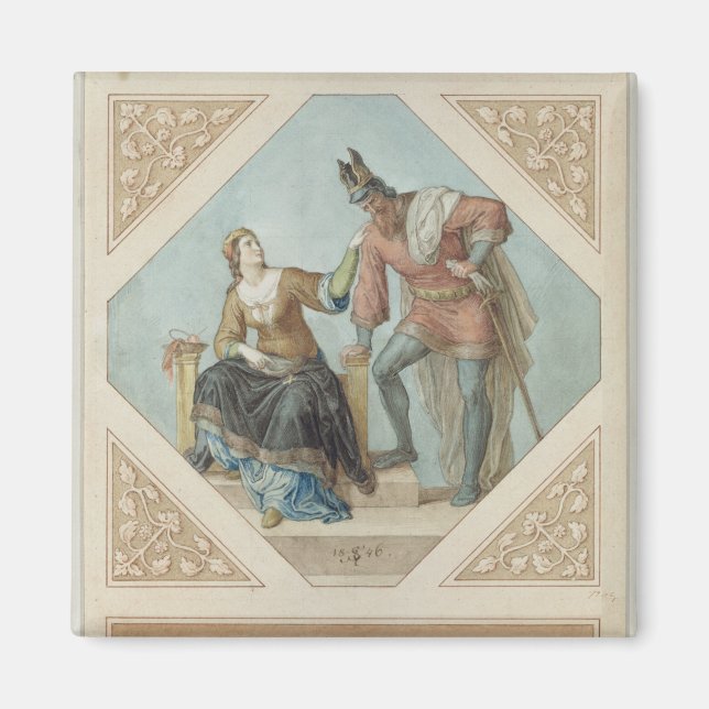 Aimant Brunhilde and Hagen, illustration pour 'The Niebel (Devant)