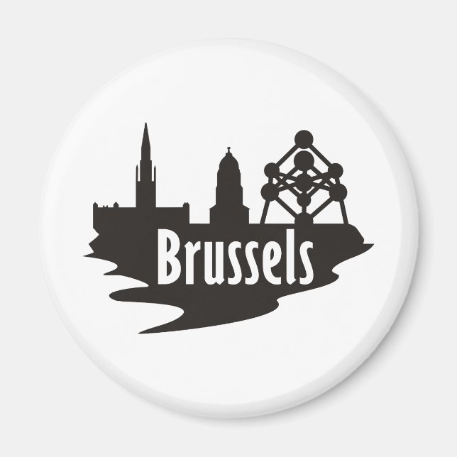 Aimant Bruxelles (Devant)