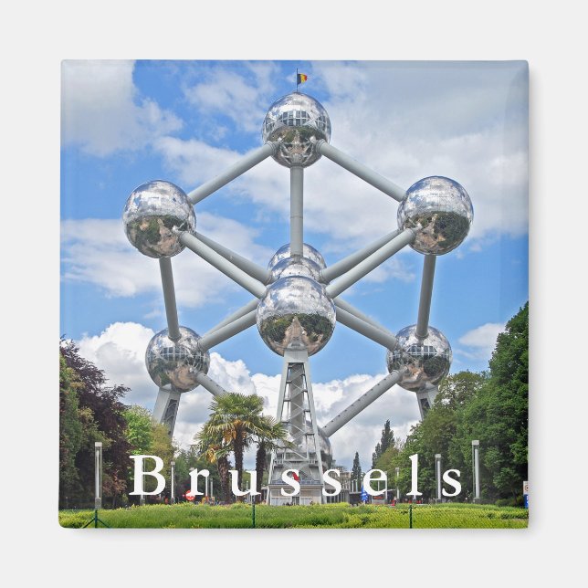 Aimant Bruxelles. Atomium. (Devant)