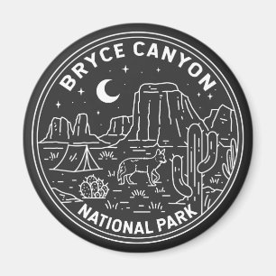 Aimant Bryce Canyon National Park Utah Monoline