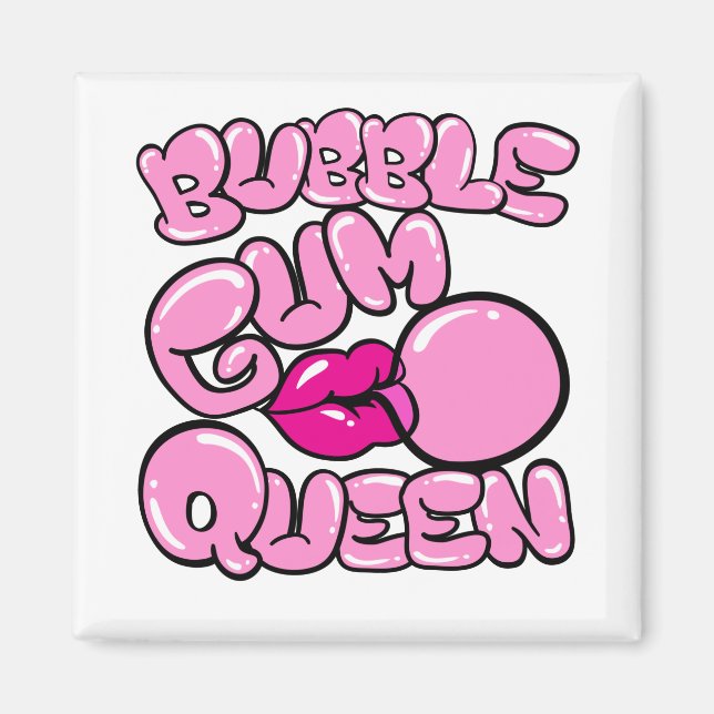 Aimant Bubblegum Queen (Devant)