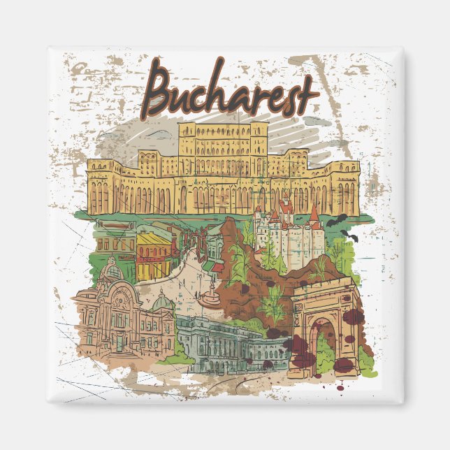 Aimant Bucarest (Devant)