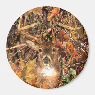Aimant Buck in Camo White Tail Deer