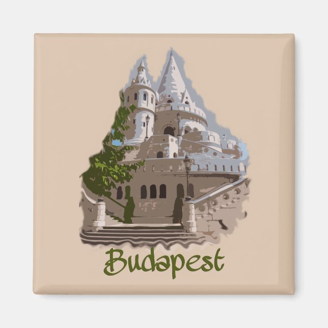 Aimant Budapest : Le bastion des pêcheurs (Devant)