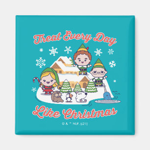 Aimant Buddy l'Elf Chibi Graphic