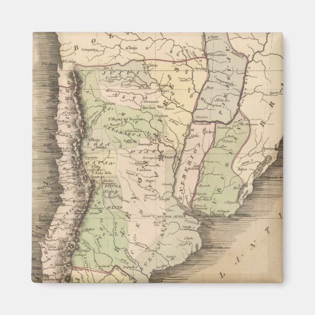 Aimant Buenos Aires, le Chili et la Patagonie (Devant)