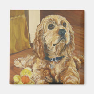 Aimant Buff Cocker Spaniel