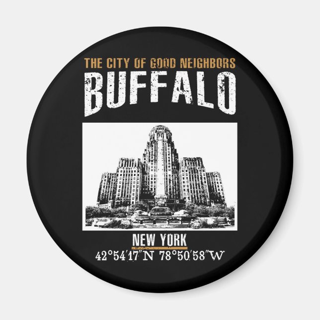 Aimant Buffalo (Devant)