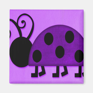 Aimant Bug de la dame violette